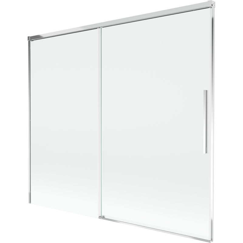 Mexen Rox 2-panel sliding shower screen 180 x 150 cm, transparent, chrome - 8C9-180-001-01-00