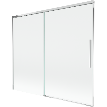 Mexen Rox 2-panel sliding shower screen 180 x 150 cm, transparent, chrome - 8C9-180-001-01-00