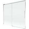 Mexen Rox 2-panel sliding shower screen 180 x 150 cm, transparent, chrome - 8C9-180-001-01-00