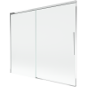 Mexen Rox 2-wing sliding bath screen 180 x 150 cm, transparent, chrome - 8C9-180-001-01-00