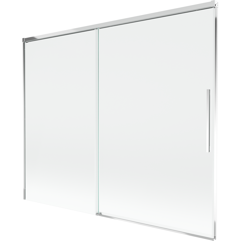 Mexen Rox shower screen 2-wing sliding 190 x 150 cm, transparent, chrome - 8C9-190-001-01-00