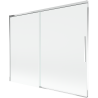 Mexen Rox 2-panel Folding Screen Bathtub Enclosure 190 x 150 cm, Transparent, Chrome - 8C9-190-001-01-00