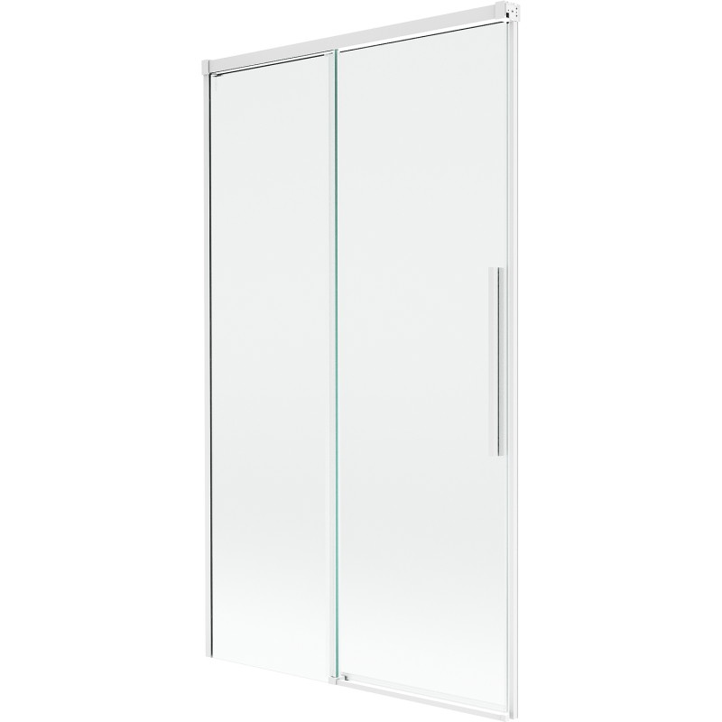 Mexen Rox 2-panel sliding bathtub screen 100 x 150 cm, transparent, white - 8C9-100-001-20-00