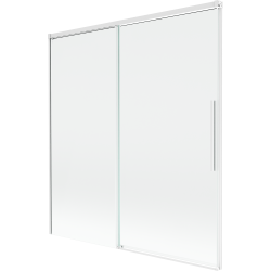 Mexen Rox 2-panel sliding bathtub screen 150 x 150 cm, transparent, white - 8C9-150-001-20-00