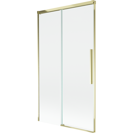 Mexen Rox 2-panel sliding bathtub screen 100 x 150 cm, transparent, gold - 8C9-100-001-50-00