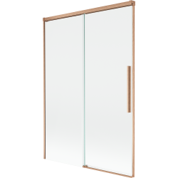 Mexen Rox two-wing sliding bath screen 120 x 150 cm, transparent, brushed copper - 8C9-120-001-65-00