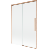 Mexen Rox two-wing sliding bath screen 120 x 150 cm, transparent, brushed copper - 8C9-120-001-65-00