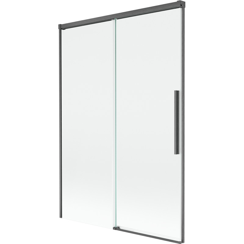 Mexen Rox 2-panel sliding bathtub screen 120 x 150 cm, transparent, gun gray brushed - 8C9-120-001-66-00