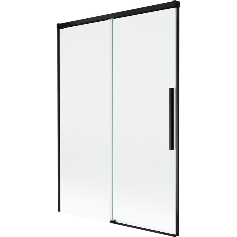 Mexen Rox 2-panel sliding bathtub screen 120 x 150 cm, transparent, black - 8C9-120-001-70-00