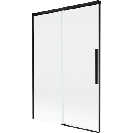 Mexen Rox 2-panel sliding bathtub screen 120 x 150 cm, transparent, black - 8C9-120-001-70-00