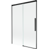 Mexen Rox 2-panel sliding bathtub screen 120 x 150 cm, transparent, black - 8C9-120-001-70-00