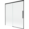 Mexen Rox 2-panel Sliding Bathtub Screen 150 x 150 cm, Transparent, Black - 8C9-150-001-70-00