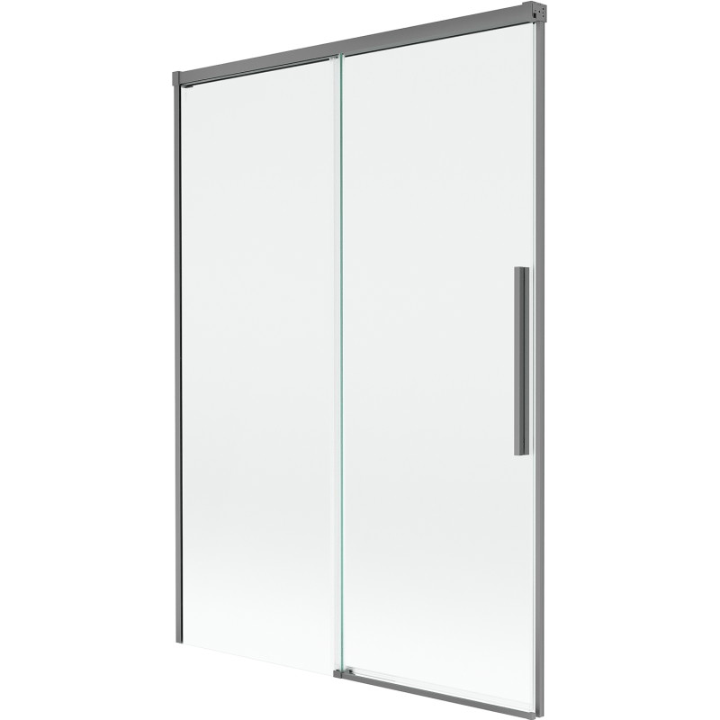 Mexen Rox 2-panel sliding bathtub screen 120 x 150 cm, transparent, gun metal - 8C9-120-001-95-00