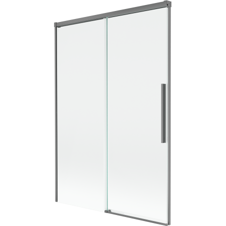 Mexen Rox 2-panel sliding bathtub screen 120 x 150 cm, transparent, gun metal - 8C9-120-001-95-00