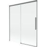 Mexen Rox 2-panel sliding bathtub screen 140 x 150 cm, transparent, gun metal - 8C9-140-001-95-00