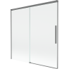 Mexen Rox 2-panel sliding bathtub screen 160 x 150 cm, transparent, gun metal - 8C9-160-001-95-00