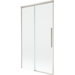 Mexen Rox Two-panel sliding bathtub screen 100 x 150 cm, transparent, brushed nickel - 8C9-100-001-97-00