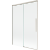 Mexen Rox 2-panel sliding bathtub screen 120 x 150 cm, transparent, brushed nickel - 8C9-120-001-97-00