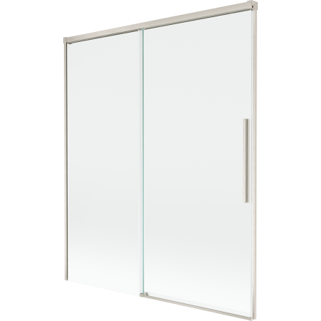 Mexen Rox 2-panel sliding bathtub screen 140 x 150 cm, transparent, brushed nickel - 8C9-140-001-97-00