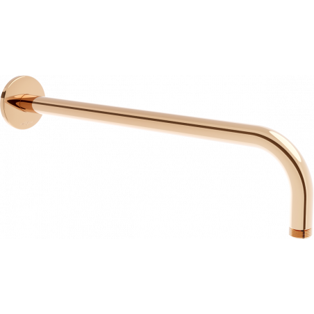 Mexen Kai 40 cm wall-mounted shower arm in rose gold - 79211-60