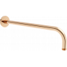 Mexen Kai 40 cm wall-mounted shower arm in rose gold - 79211-60