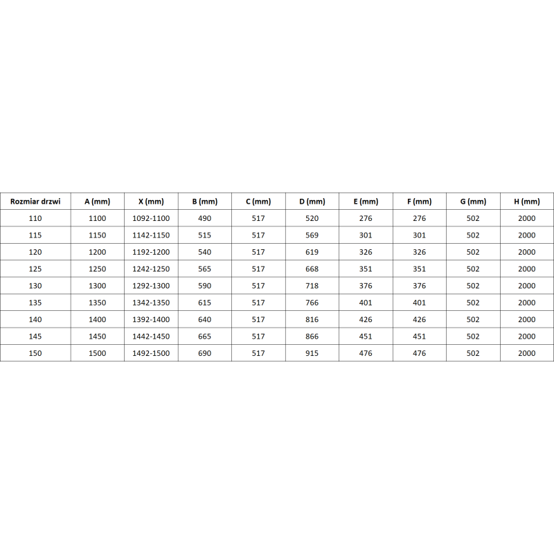 Mexen Lunar-F L foldable shower door left 120 cm, transparent, pink gold - 836SL-120-050-60-00-L