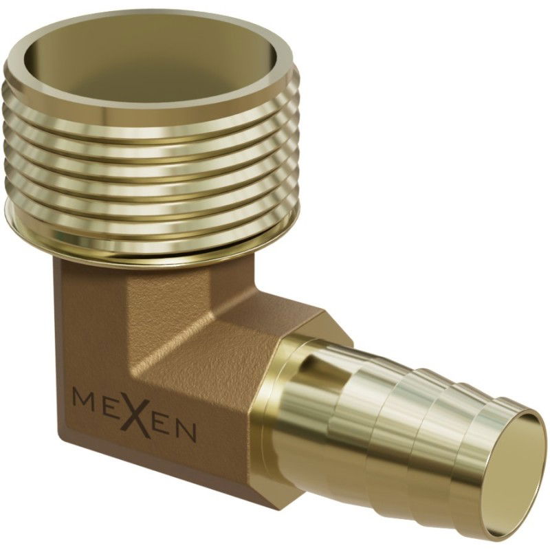 Mexen BRASS hose connector brass elbow 1/2 MIP x 10 mm - W97423-1210