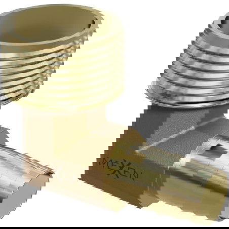 Mexen BRASS hose connector brass elbow 1/2 M x 10 mm - W97423-1210