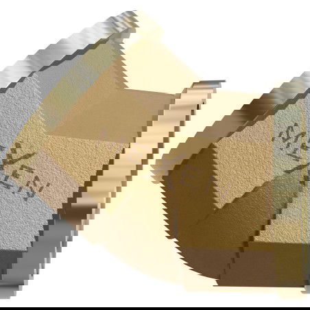 Mexen BRASS 45° Brass Elbow 1/2" Female x 1/2" Female - W97424-1212