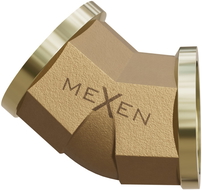 Mexen BRASS 45° Brass Elbow 3/4 F x 3/4 F - W97424-3434