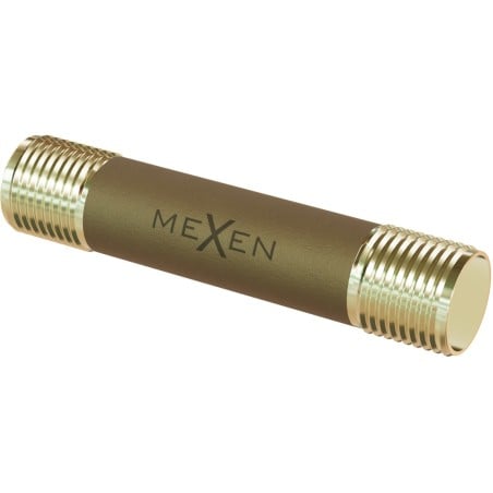 Mexen BRASS 1/2 inch Brass Threaded Nipple x 1/2 inch GZ, 80 mm - W97427-1212-80
