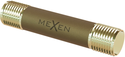 Mexen BRASS brass threaded nipple 1/2 GZ x 1/2 GZ, 100 mm - W97427-1212-100