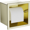 Mexen X-Wall-P toilet paper holder, brushed gold - 1953