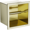 Mexen X-Wall-P toilet paper holder, brushed gold - 1953