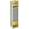 Mexen X-Wall-BP toilet paper holder with magazine, gold - 1954
