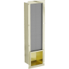 Mexen X-Wall-B toilet paper holder, gold - 1955