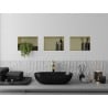 Mexen X-Wall-NR recessed shelf without flange 30 x 20 cm, brushed gold - 1951302010