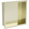 Mexen X-Wall-R shower niche with flange 30 x 30 cm, Gold - 1950303010