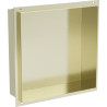 Mexen X-Wall-NR recessed shelf without a flange 30 x 30 cm, Gold - 1951303010