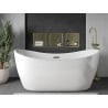 Mexen X-Wall-R recessed shelf with flange 30 x 30 cm, brushed gold - 1950303010