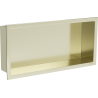 Mexen X-Wall-R niche shelf with flange 45 x 20 cm, brushed gold - 1950452010