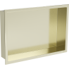Mexen X-Wall-R shower niche with flange 45 x 30 cm, Gold - 1950453010