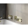 Mexen X-Wall-NR recessed shelf without flange 45 x 20 cm, brushed gold - 1951452010