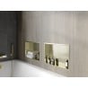 Mexen X-Wall-R shower niche with flange 45 x 30 cm, Gold - 1950453010