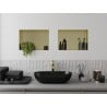 Mexen X-Wall-NR recessed shelf without flange 45 x 30 cm, brushed gold - 1951453010