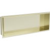 Mexen X-Wall-NR niche shelf without flange 60 x 20 cm, brushed gold - 1951602010