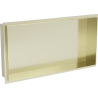 Mexen X-Wall-NR recessed shelf without flange 60 x 30 cm, brushed gold - 1951603010