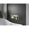 Mexen X-Wall-NR recessed shelf without flange 60 x 20 cm, brushed gold - 1951602010
