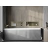Mexen X-Wall-NR recessed shelf without flange 60 x 20 cm, brushed gold - 1951602010
