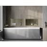 Mexen X-Wall-R recessed shelf with flange 60 x 30 cm, brushed gold - 1950603010